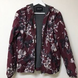 Floral jacket/windbreaker